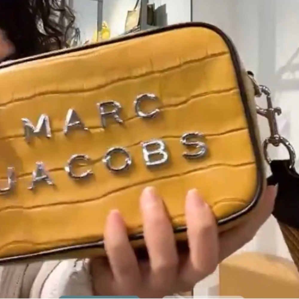 NWT Marc Jacobs Croc Print Crossbody